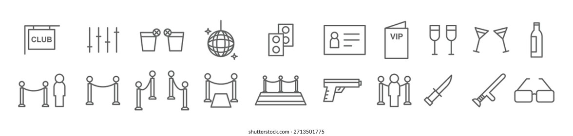 conjunto de Ilustración vectorial de gorila