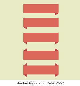 Juego de cuadros para colocar texto. Insignia. Etiquetas. Vector. Diseño moderno y plano.