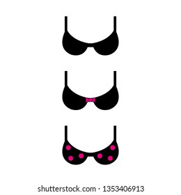 a set of bra icons