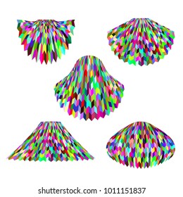 Set of the brazilian skirts