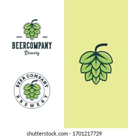 Set of brewery logo design vector template. Premium vector for logos beer and cafe