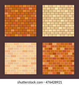 Set brick different color on dark background