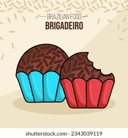 Set of Brigadeiro Brasil - Brazil - Brazilian chocolate food