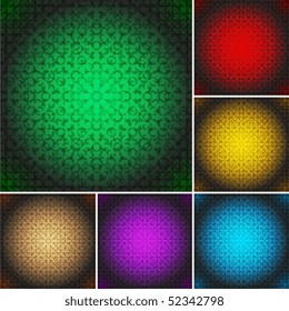 Set of bright backgrounds (eps 10)