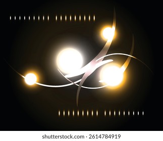 A set of bright, glowing energy bursts, star patterns, and radiant effects on a dark canvas. Perfect for design purposes, digital projects, or effects in visual presentations.