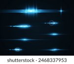 Set of bright light rays.Brigh light on the background.	
