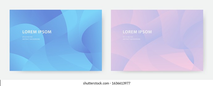 Set of bright and luxury dynamic modern abstract background 
