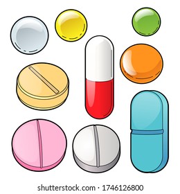 薬 種類 のイラスト素材 画像 ベクター画像 Shutterstock