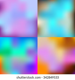 Set of Bright Vector Meshes