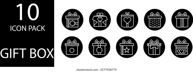 A set of brightly colored gift box icons, giving a cheerful and enthusiastic impression.