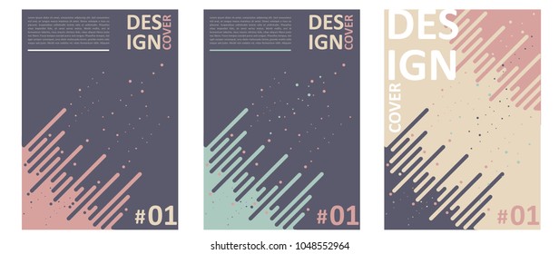	
Set of brochure, annual report, flyer design templates in A4 size. illustrations for business presentation, business document. Cover template designs