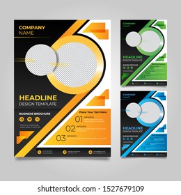 Set of Brochure Design Template