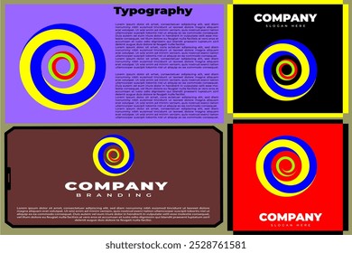 set of brochure design templates. vector template