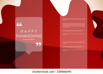 Set of brochure, poster templates in autumn style. Beautiful design and layout