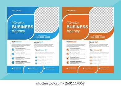 A set of brochures for the business of the company