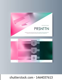 Set of brochures infographics for marketing the promotion goods and services on market. Vector illustration