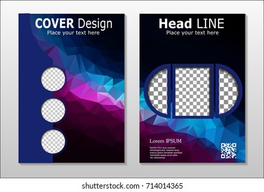 A set of brochures from polygons