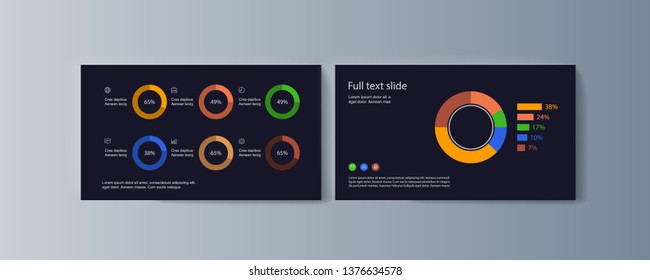 Set of brochures for space exploration and gravity research. Vector illustration