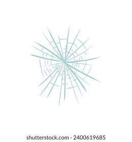 set of broken glass vector elements glass