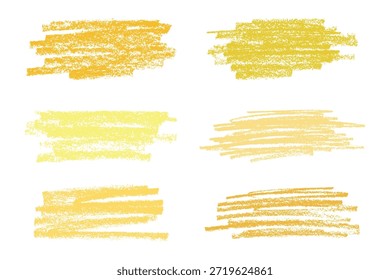Satz von Pinsel malen Strich Textur swatch Handgemalte Hintergrund Tinte Scribble Dab Clipart Farbe Schmutzspritzer für Tags und Briefmarken Design