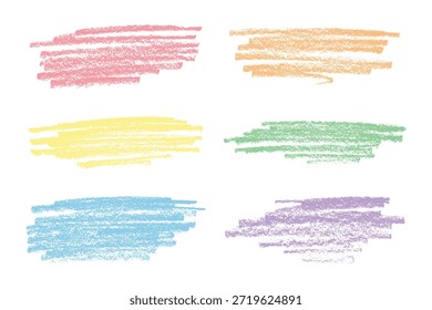 Satz von Pinsel malen Strich Textur swatch Handgemalte Hintergrund Tinte Scribble Dab Clipart Farbe Schmutzspritzer für Tags und Briefmarken Design