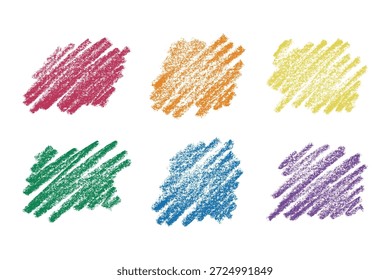 Conjunto de pinceladas pintura traçado textura amostra Mão pintada fundo Tinta rabiscar pincelada clipart Pintar borrão para tags e carimbos design