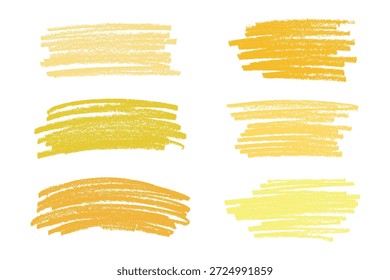 Conjunto de pinceladas pintura traçado textura amostra Mão pintada fundo Tinta rabiscar pincelada clipart Pintar borrão para tags e carimbos design