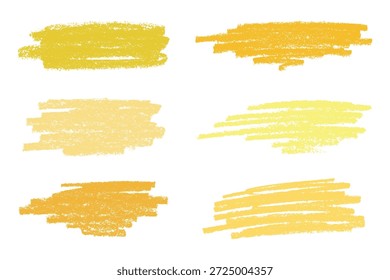 Conjunto de pinceladas pintura traçado textura amostra Mão pintada fundo Tinta rabiscar pincelada clipart Pintar borrão para tags e carimbos design
