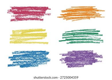 Conjunto de pinceladas pintura traçado textura amostra Mão pintada fundo Tinta rabiscar pincelada clipart Pintar borrão para tags e carimbos design