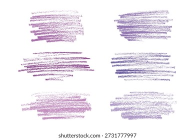 Satz von Pinsel malen Strich Textur swatch Handgemalte Hintergrund Tinte Scribble Dab Clipart Farbe Schmutzspritzer für Tags und Briefmarken Design