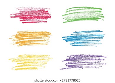Satz von Pinsel malen Strich Textur swatch Handgemalte Hintergrund Tinte Scribble Dab Clipart Farbe Schmutzspritzer für Tags und Briefmarken Design