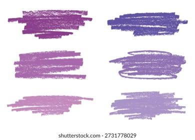 Satz von Pinsel malen Strich Textur swatch Handgemalte Hintergrund Tinte Scribble Dab Clipart Farbe Schmutzspritzer für Tags und Briefmarken Design