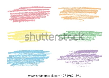 Set of brush paint stroke texture swatch Hand painted background Ink scribble dab clipart Paint smudge for tags and stamps design