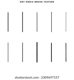 Juego de pinceladas en negro.