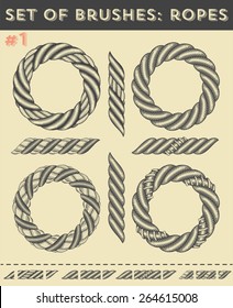 Set of brushes #1: Ropes