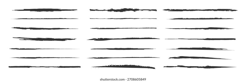 set pinsel doodles pinsel set vektor grunge pinsel