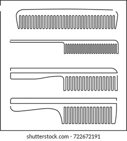 a set of brushes for hair