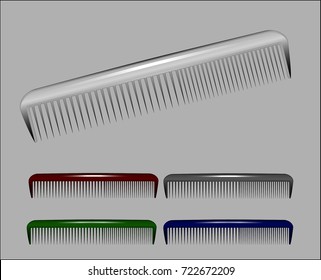 a set of brushes for hair