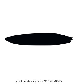 Set of brushes isolated on white background, collection of brush strokes, watercolor designs and dirty textures. creative concept art vector illustration