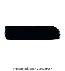 Set of brushes isolated on white background, collection of brush strokes, watercolor designs and dirty textures. creative concept art vector illustration