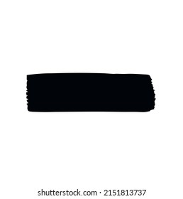 Set of brushes isolated on white background, collection of brush strokes, watercolor designs and dirty textures. creative concept art vector illustration