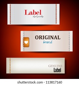 Set of bubbles, stickers, labels, tags. Vector template