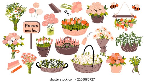 Collection Of Different Types Of Flowers Royalty Free SVG, Cliparts,  Vectors, and Stock Illustration. Image 38120315.