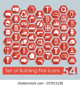 Set of building icons