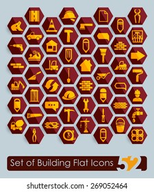 Set of building icons