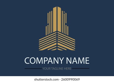 Set of building logo design inspiration. Professional Building Logo Design for Company, Modern Architecture, Branding, Corporate Identity
