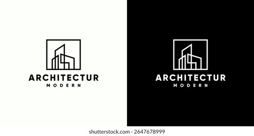 Set of building modern logo design inspiration 