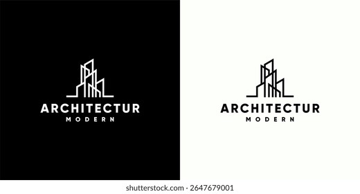 Set of building modern logo design inspiration 