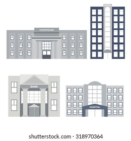 Set of Buildings 2