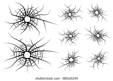 銃弾 ガラス のイラスト素材 画像 ベクター画像 Shutterstock